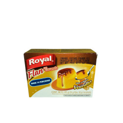 FLAN CON CARAMELO ROYAL