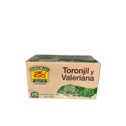 TORONJIL Y VALERIANA TE HORNIMAS