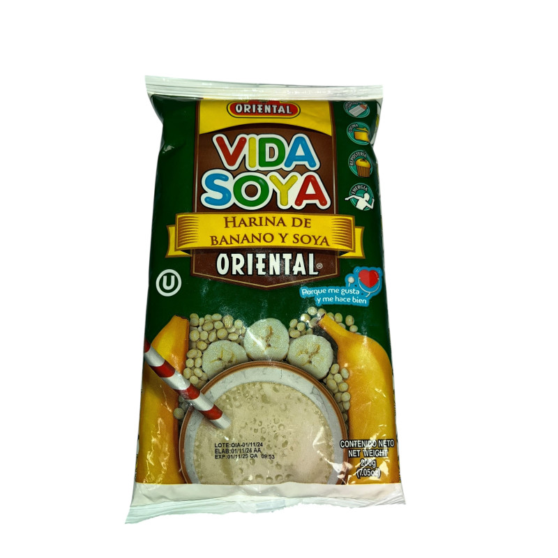 HARINA DE BANANO Y SOYA