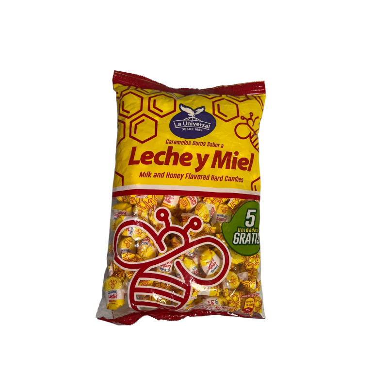 CARAMELOS LECHE Y MIEL LA UNIVERSAL