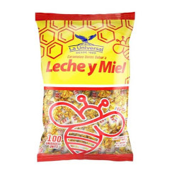 CARAMELOS LECHE Y MIEL LA UNIVERSAL