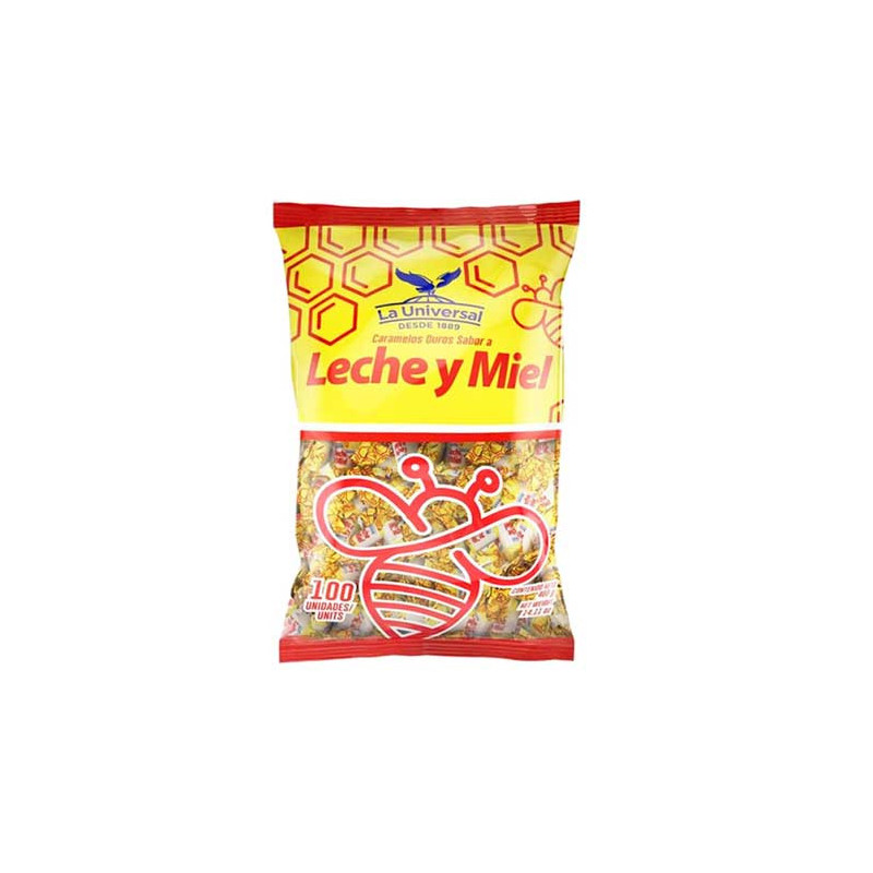 CARAMELOS LECHE Y MIEL LA UNIVERSAL