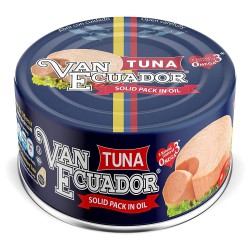 Van Ecuador Tuna, Lomitos de Atun en Aceite 5.3 oz