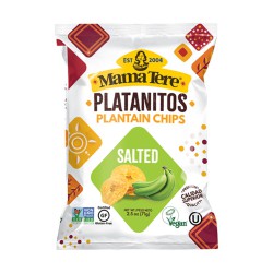 Mama Tere Salted Plantain Chips/Platanitos 2.5 oz
