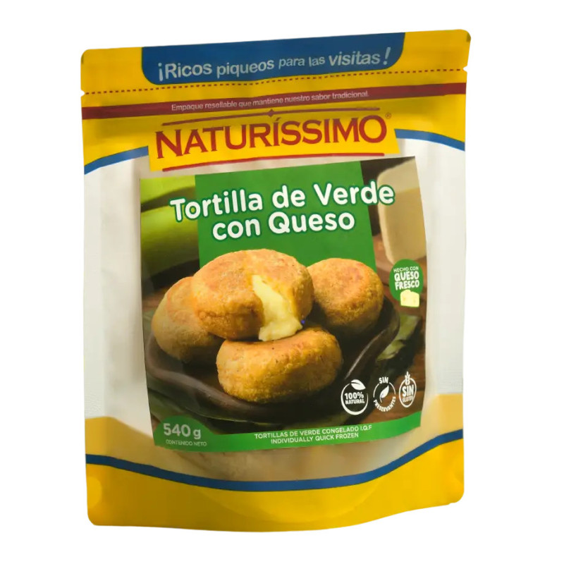 Tortillas de Verde con Queso