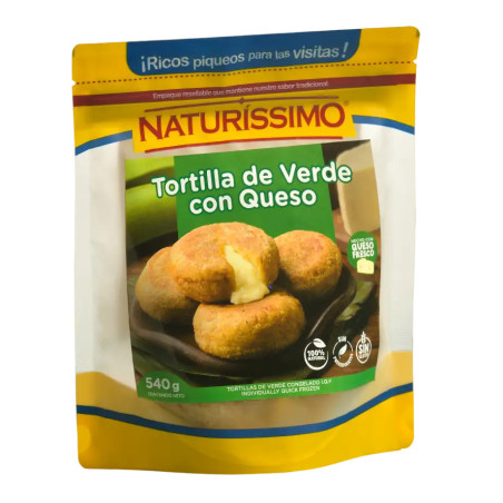 TORTILLAS DE VERDE CON QUESO