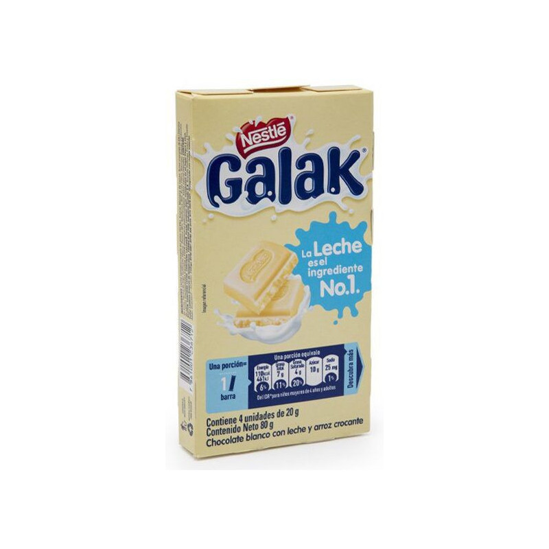 Chocolate Blanco Galak 80g
